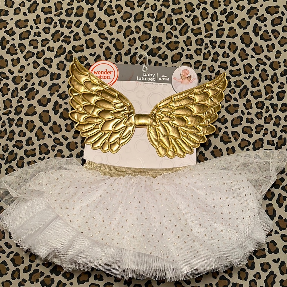 Angel Wing Tutu Set